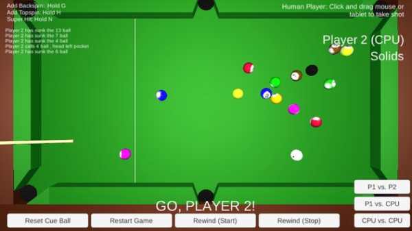Billard Eight  Ball Pool game screenshot 2