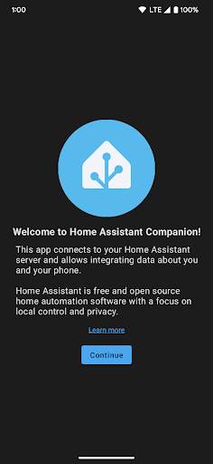 Home Assistant screenshot 1