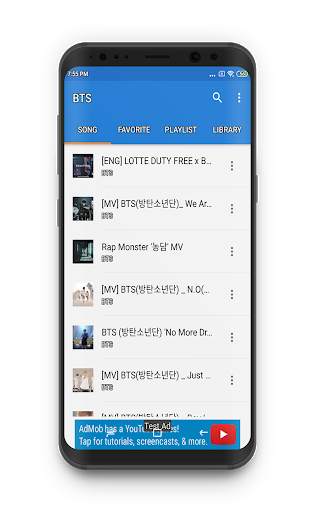 BTS Offline Song screenshot 1