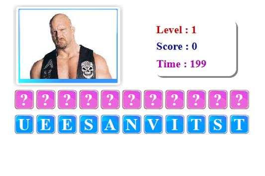 WWE Players Name Quiz screenshot 3