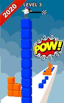 New: Cubes Surfer – Stack Color 3D 2020 screenshot 5