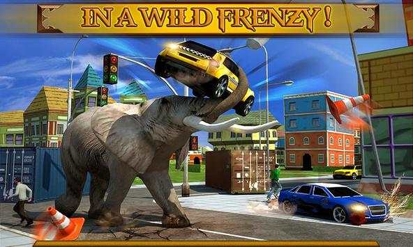 Angry Elephant Attack 3D स्क्रीनशॉट 2