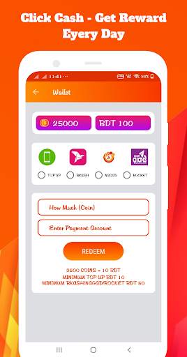 Click Cash - Get Reward Every Day screenshot 6