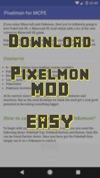 Download Pixelmon MOD for MCPE screenshot 2