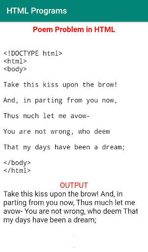 HTML Programs screenshot 5