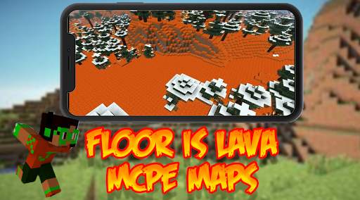 Maps Floor is Lava for Minecraft screenshot 1