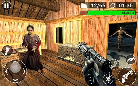 Evil Granny Haunted House - Scary Granny Game screenshot 5