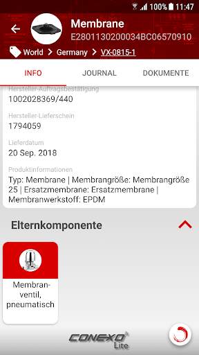 GEMÜ CONEXO Lite screenshot 2