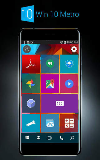 Launcher Style Metro 10 screenshot 4