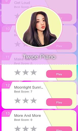 Twice Piano Magic Games screenshot 1