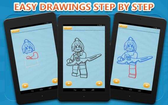 Drawing Ideas Lego Ninjago screenshot 1