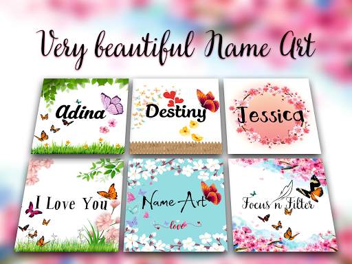 Name Art - Focus n Filter screenshot 1