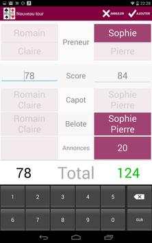 Score Belote Camera screenshot 11