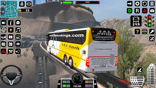 Euro Bus Driving Coach Bus screenshot 6