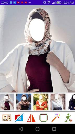 Hijab Fashion Photo Frames 1 تصوير الشاشة
