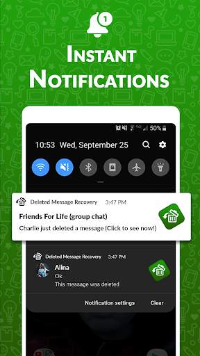 Recover Deleted Messages for whatsapp -WhatsDelete screenshot 2