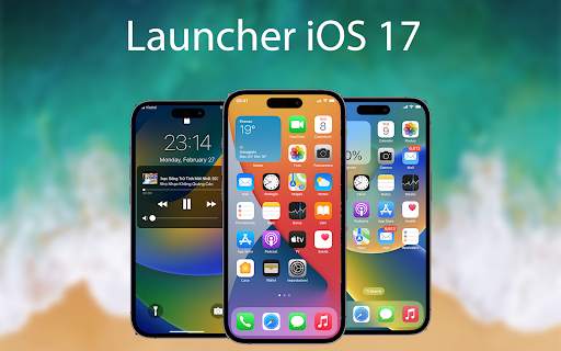 iOS 17 Launcher - Phone 15 Pro screenshot 1