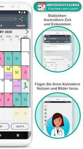 Arbeitsschicht Kalender screenshot 5