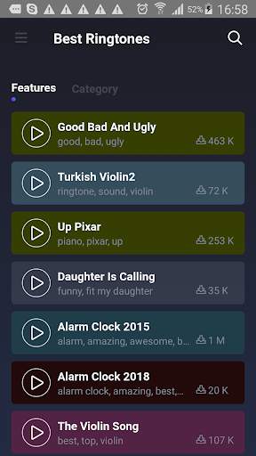Best Ringtones for Android screenshot 1