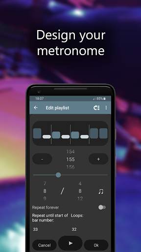 Camtronome - metronome, camera screenshot 4