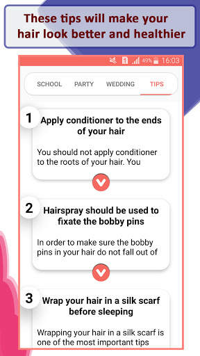 Girls Hairstyle Steps 2021 स्क्रीनशॉट 7