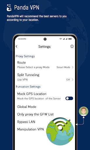Panda VPN screenshot 3