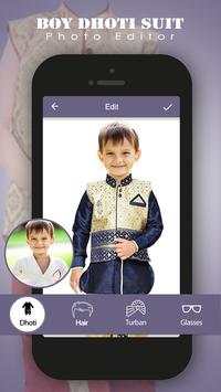 Boy Dhoti Photo Editor screenshot 1
