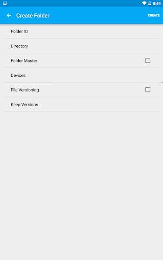 Syncthing screenshot 14