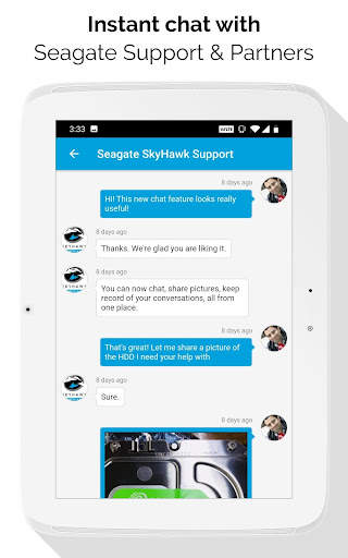Seagate SkyHawk Partner App screenshot 19