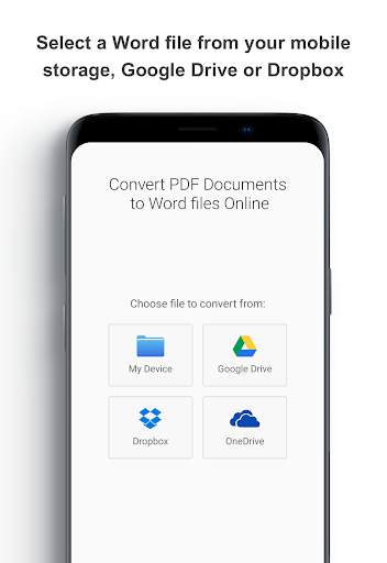 PDF to Word docs Converter screenshot 2