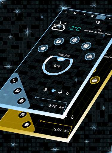 Snappy Launcher 2 - hitech Launcher, futuristic ui screenshot 6
