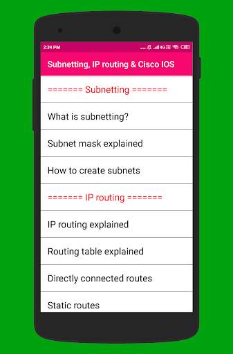 CISCO CCNA Course - CCNA Exam Guide screenshot 4