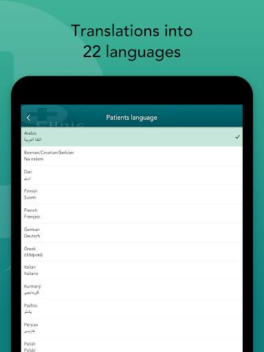 Care to Translate - Clinic screenshot 7