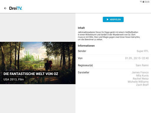 Drei TV screenshot 9