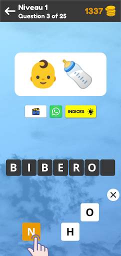 Quiz: Jeu Emoji, Devinez le Puzzle Emoji screenshot 3