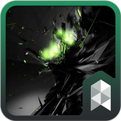 Black Big Bang Launcher theme icon