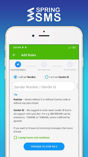 SMS Forwarder SMS Forwarding A screenshot 2