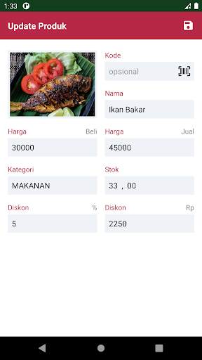Struk BON Kasir screenshot 2