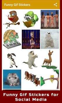 Funny Gif Stickers screenshot 7