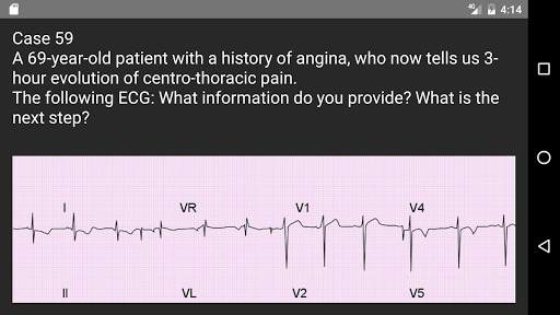 ECG 100 Clinical Cases screenshot 3