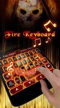 Fire Soul GO Keyboard Theme скриншот 3