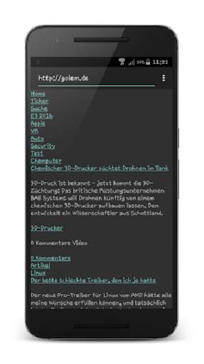 TJ Text Browser screenshot 1