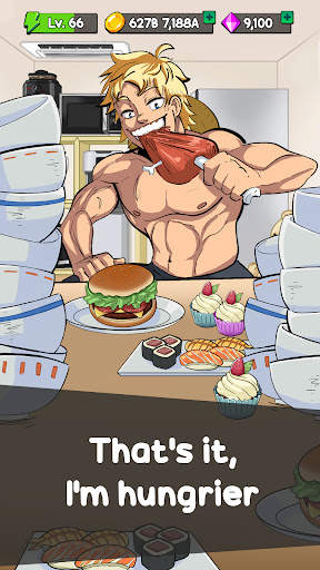 Food Fighter Clicker - Mukbang screenshot 1