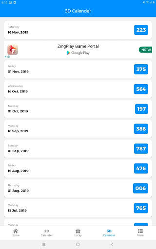 Myanmar 2D3D : LIVE 2d3dApp screenshot 10