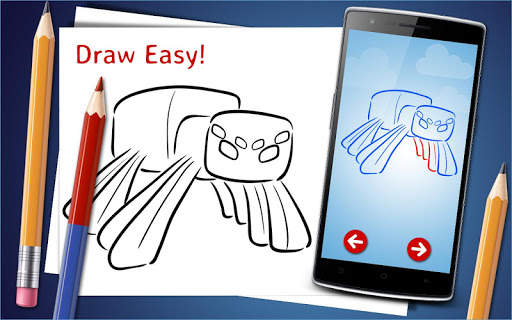 How to Draw Minecraft step by step Drawing App screenshot 5