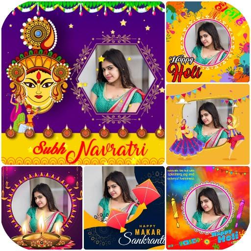 All Hindu Festival Photo Editor | Festival Frames أيقونة