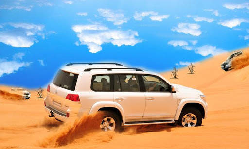 Dubai Desert Safari Jeep 4X4 Game screenshot 4