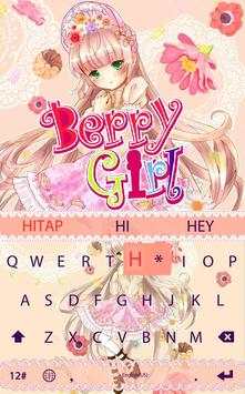 Berry girl for Hitap Keyboard screenshot 2