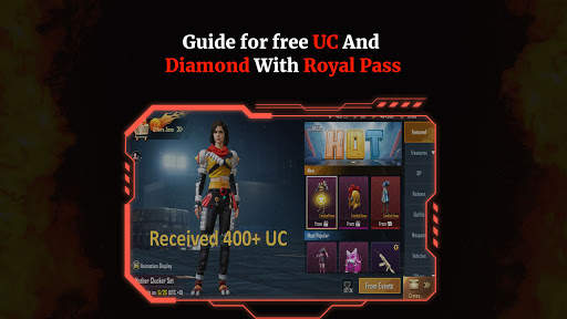 Guide for free UC And Diamond With Royal Pass screenshot 1