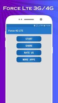 Force 4G Lte Mode - 4G Lte Switch screenshot 1